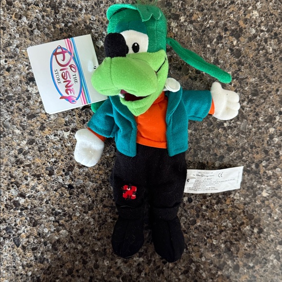 1999 NWT Vintage Disney Store 8" Mini Bean Bag Plush Goofenstein! - Picture 1 of 7